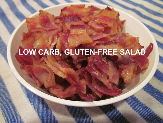 dietary fats bacon salad