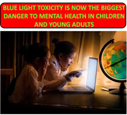 blue light toxicity and children