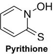 pyrithione chemical structure - zinc ionophore